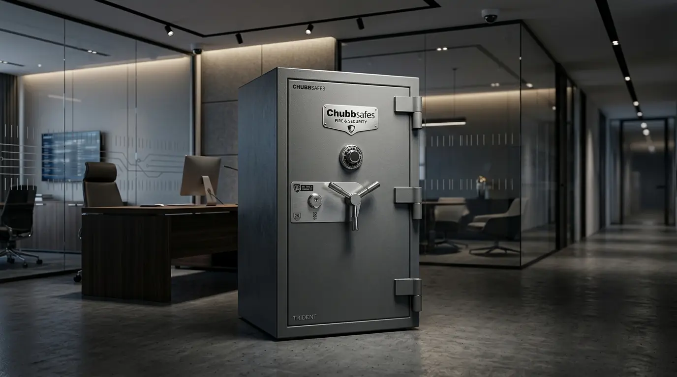 Distributor brankas Chubbsafes Jakarta resmi dengan koleksi brankas tahan api dokumen kantor