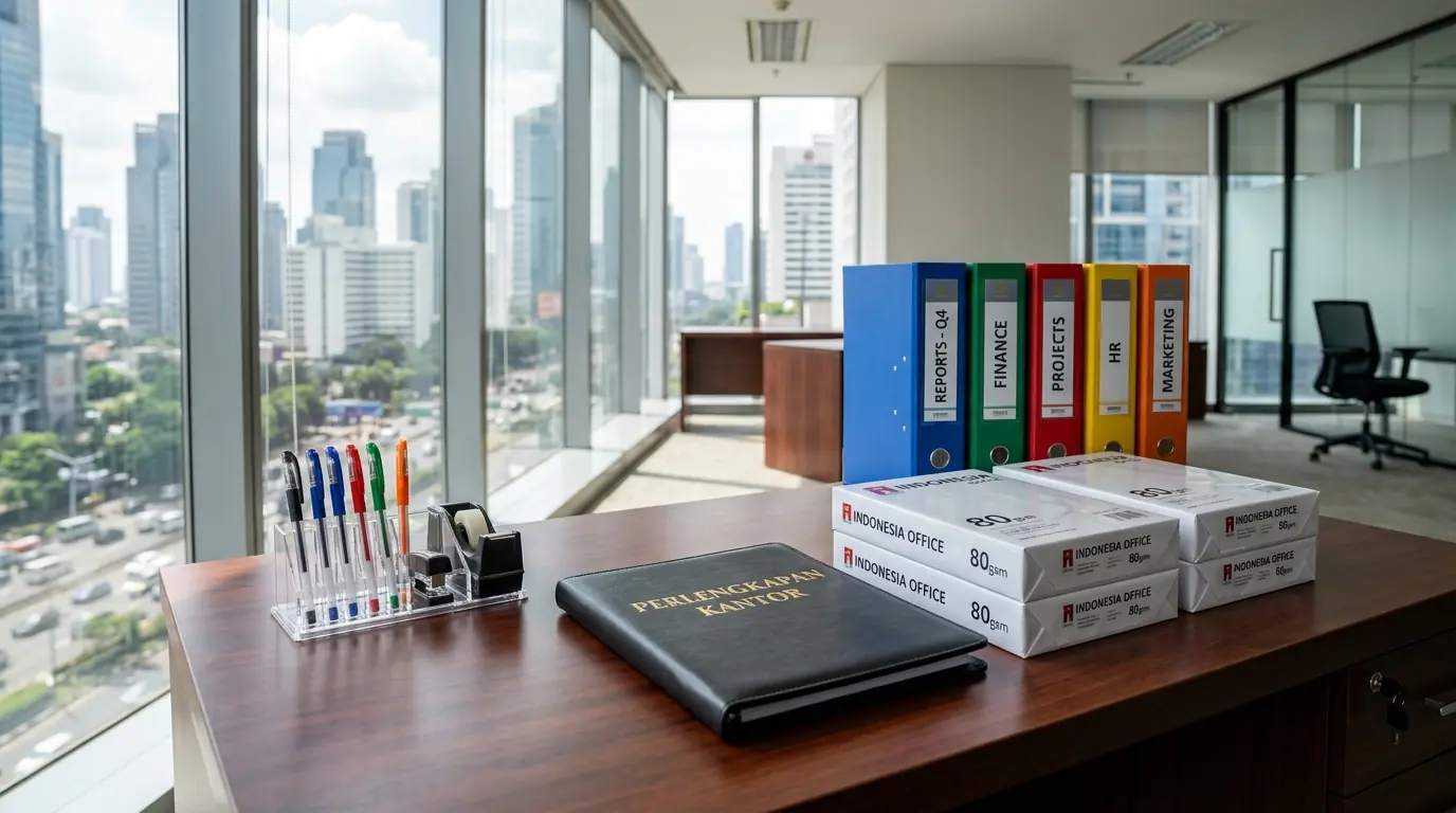 Pasokan alat tulis kantor lengkap dari penyedia Perlengkapan Kantor