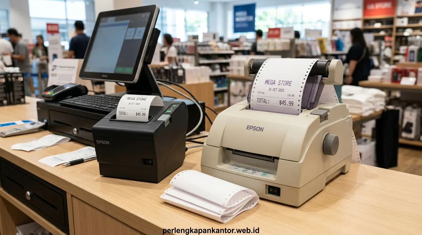 Kelebihan printer kasir thermal hemat energi dengan kertas roll thermal berkualitas tinggi