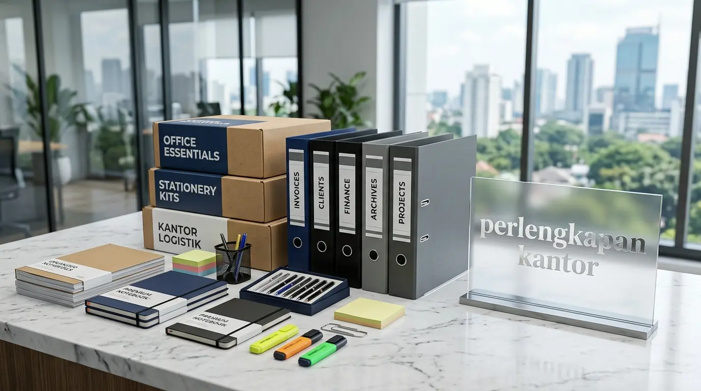 Berkas proposal pengadaan fasilitas operasional dari distributor resmi Perlengkapan Kantor