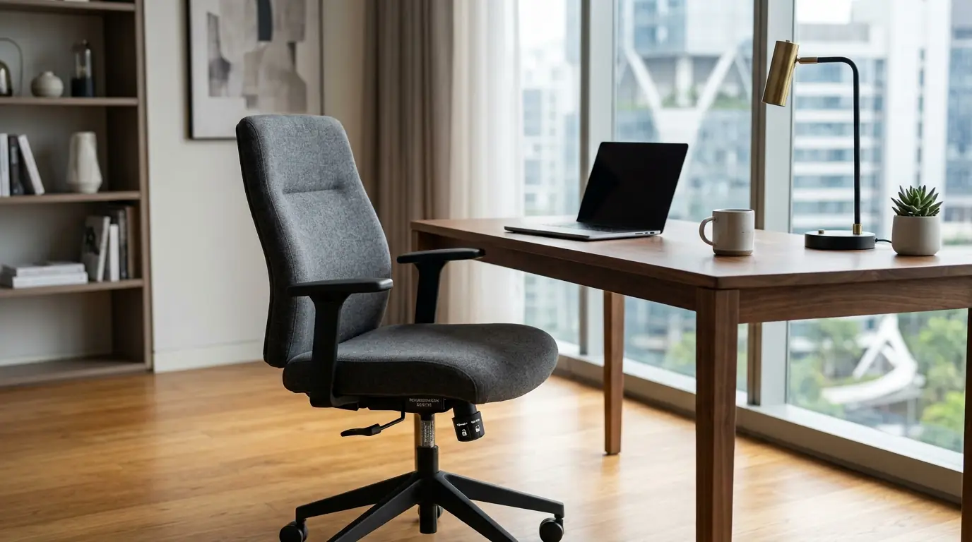 Review kursi WFH murah dengan Sandaran Jaring Mesh Ergonomis